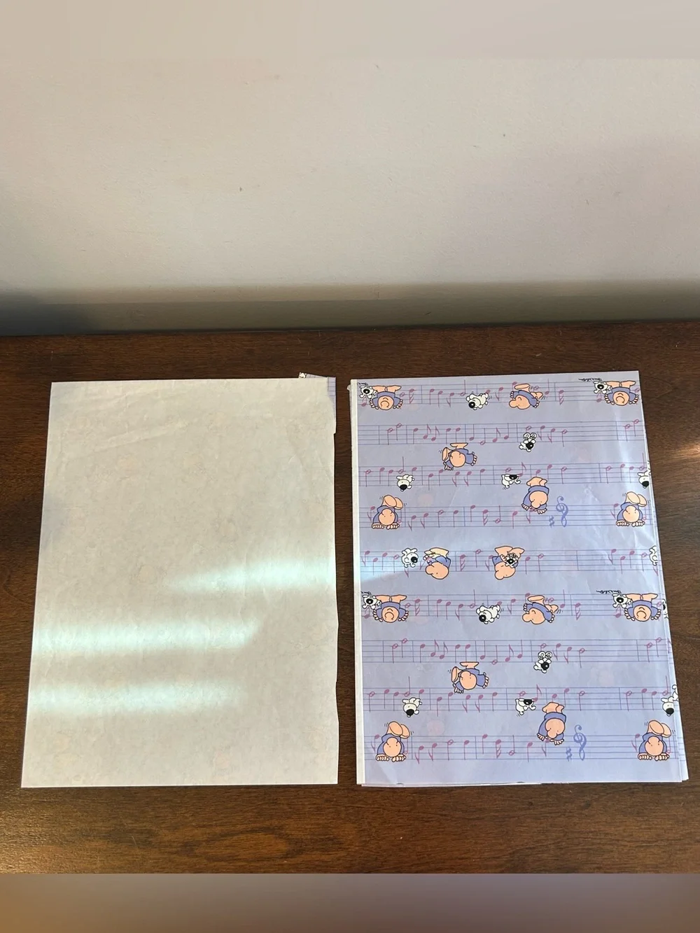 American Greetings Vintage Ziggy Christmas All-in-One gift wrap set + Read Info.